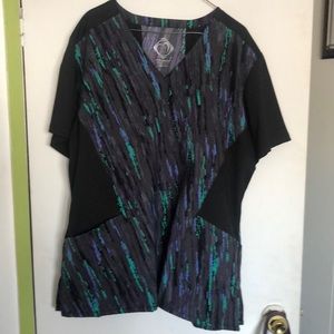 Health pro scrub top